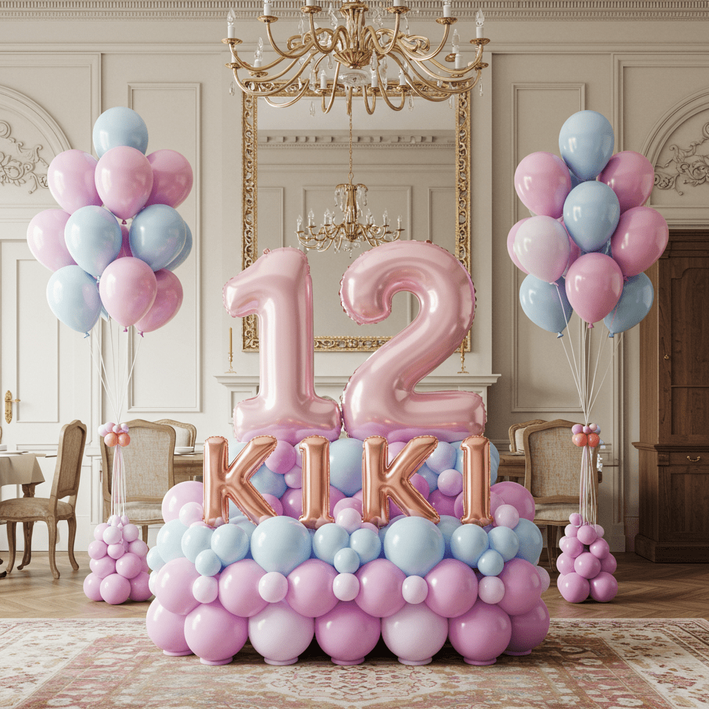 Palloncini per compleanni eleganti: quando la decorazione diventa design