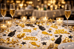 Coriandoli decorativi da tavolo per capodanno