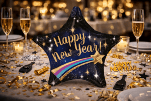 palloncini a tema happy new year
