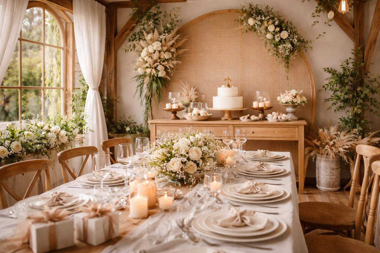 Battesimo: come organizzare una festa raffinata senza stress