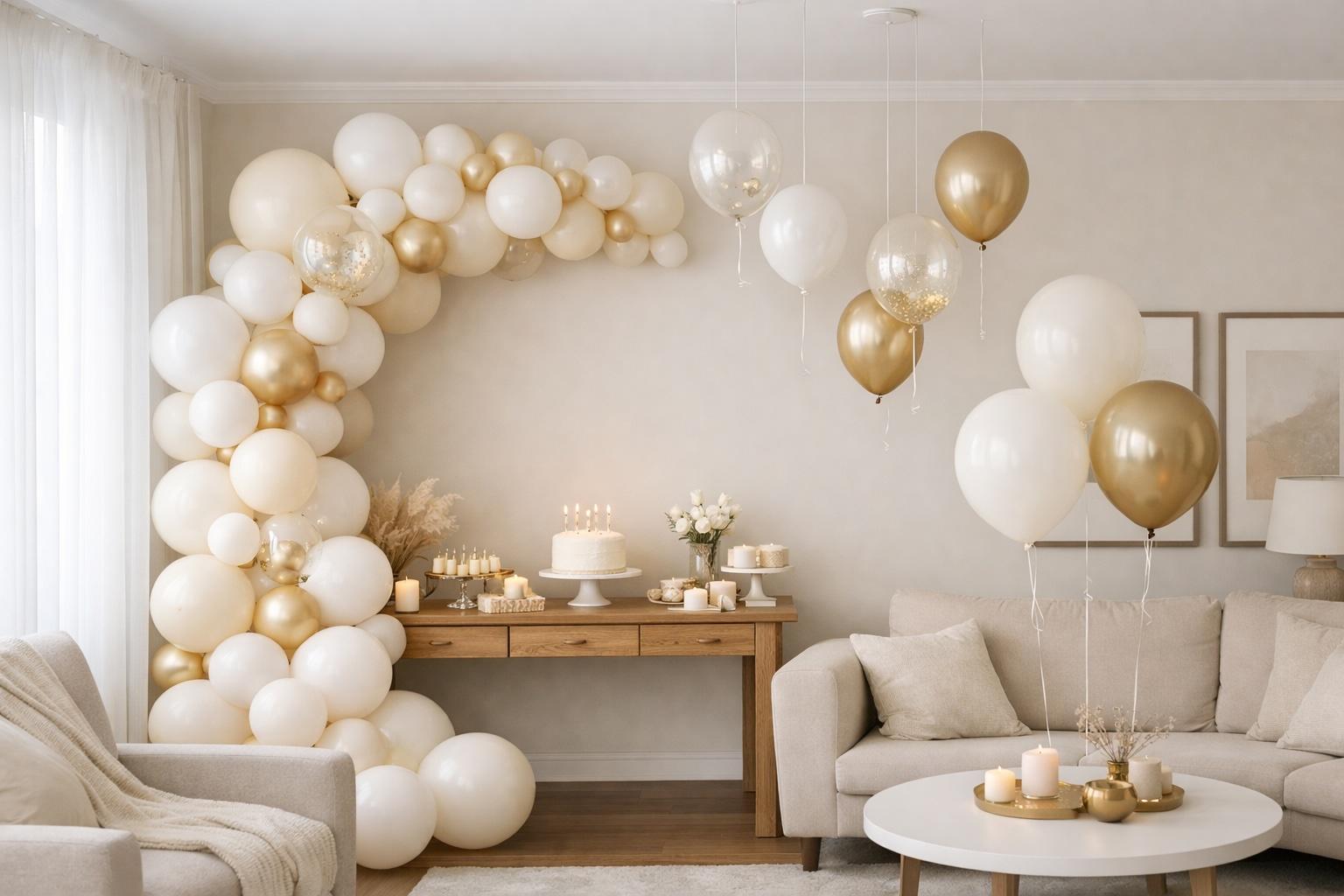 Decorazioni con palloncini per compleanni in casa: idee semplici ma d’effetto