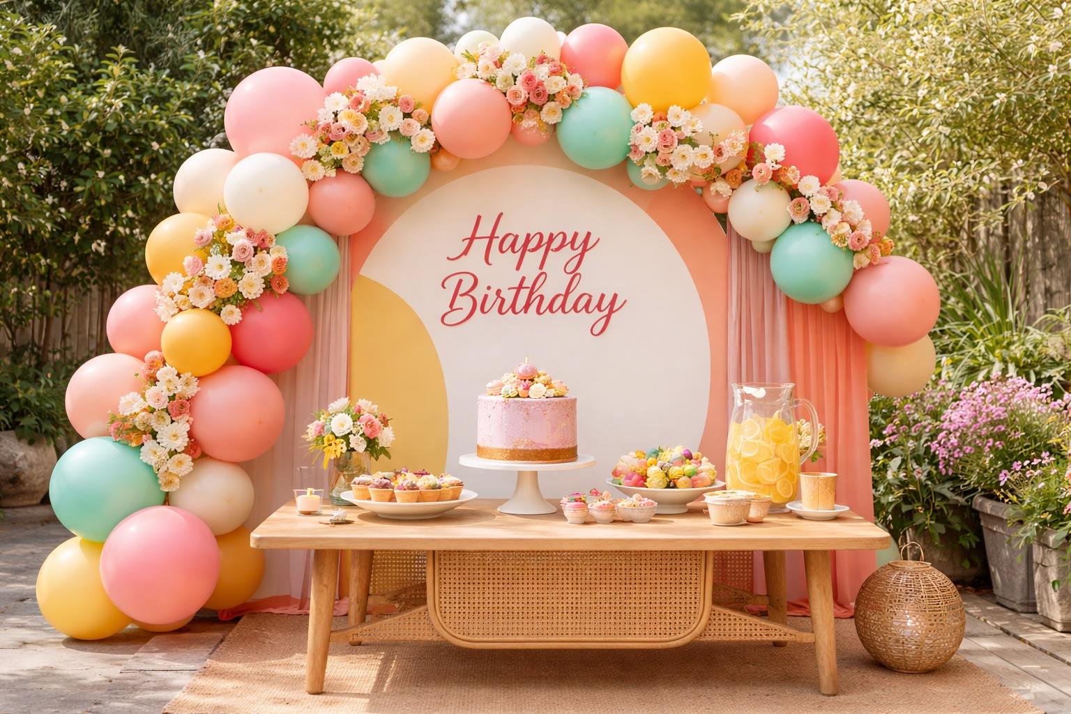 Allestimenti con palloncini per compleanni: come creare scenografie d’effetto