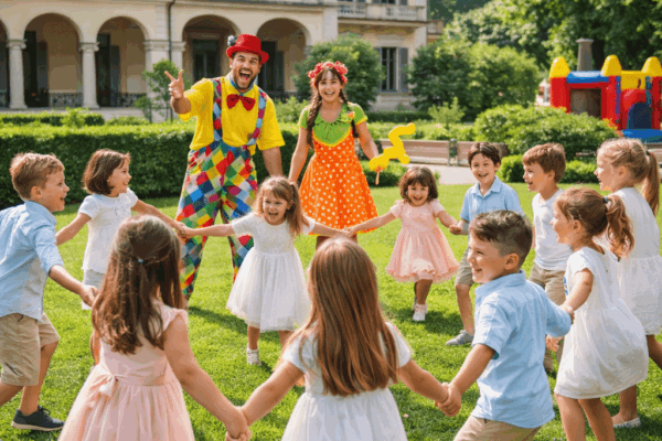 animazione-bambini-prima-comunione-villa-giardino