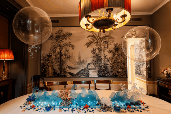 Luxury Ocean-Inspired Table Centerpiece