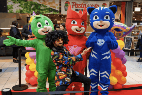noleggio mascotte per feste