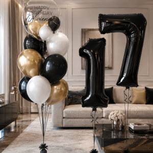 Composizione Bubble Personal con Numeri