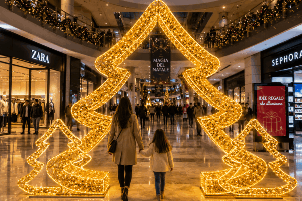 tris-alberi-luminosi-3d-centro-commerciale