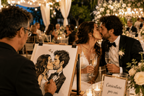 Caricaturista-matrimonio-Sposi-cerimonie