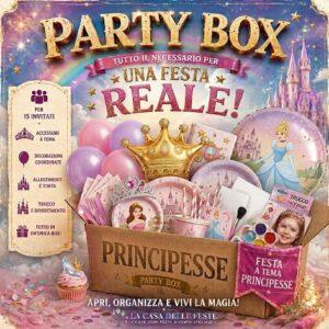 Party Box Principesse per 15 invitati