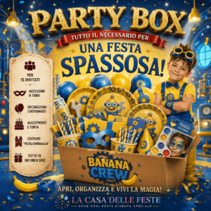 Party Box Minions per 15 bambini