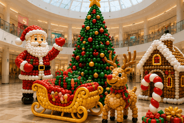 christmas-village-balloon-art