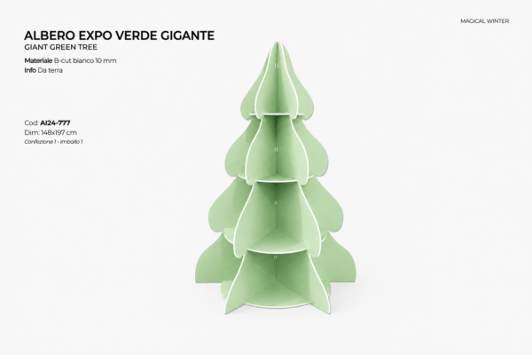 ALBERO EXPO - verde - APPOGGIO HERO CANDY PASTELLO