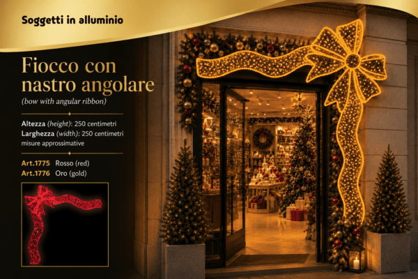 FIOCCO LUMINOSO ANGOLARE
