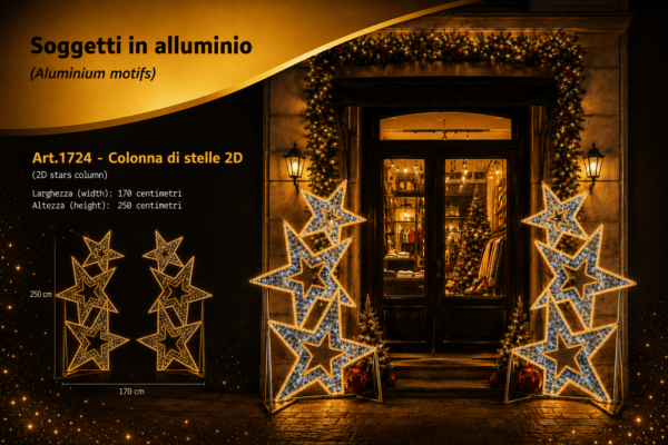 INGRESSO LUMINOSO - STELLE