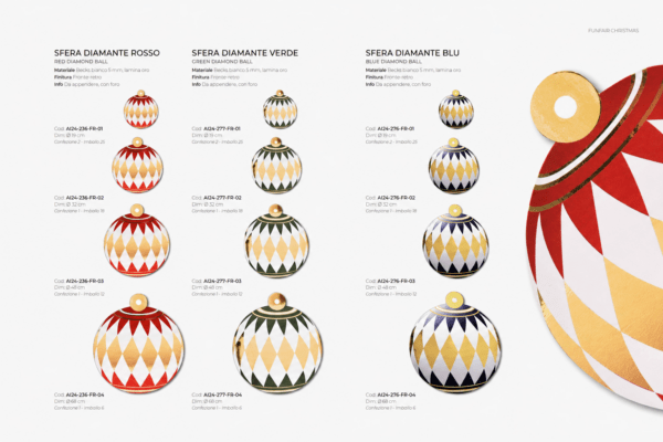PALLINE ROMBI LUNA PARK - APPESI TRADITIONAL