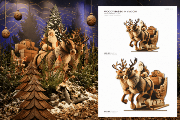 RENNE SLITTA E BABBO - naturale - HERO LODGE