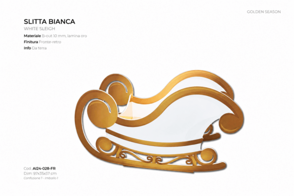 SLITTA BIANCO ORO - HERO TRADITIONAL