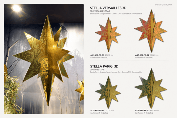 STELLA VERSAILLES - rosso verdone - APPESI ELEGANT