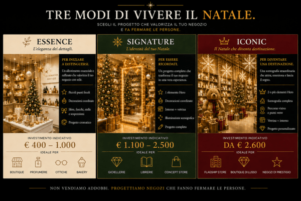 TRE MODI DI VIVERE IL NATALE . ELEGANT
