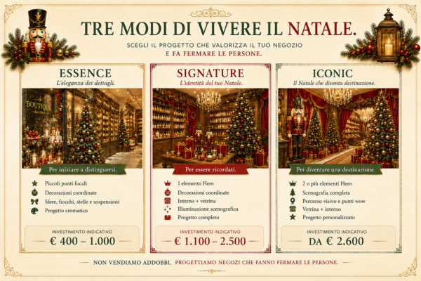 TRE MODI DI VIVERE IL NATALE TRADITIONAL